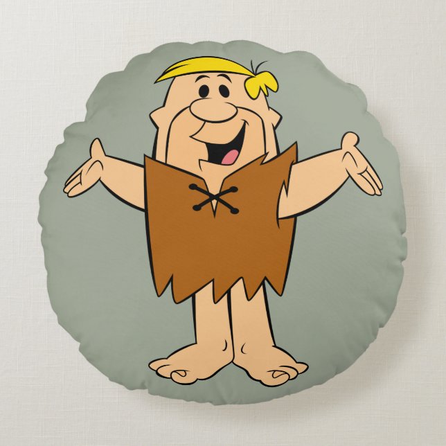 The Flintstones | Barney Rubble Round Cushion (Front)