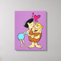 The Flintstones | Betty Kissing Barney