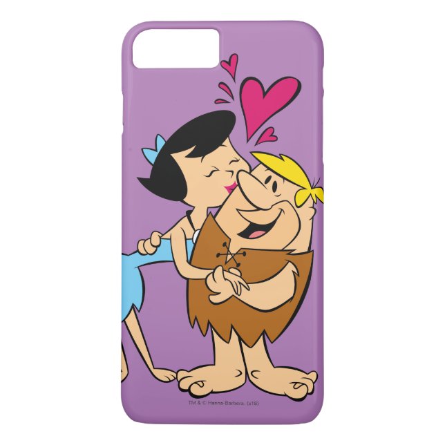 The Flintstones | Betty Kissing Barney Case-Mate iPhone Case (Back)