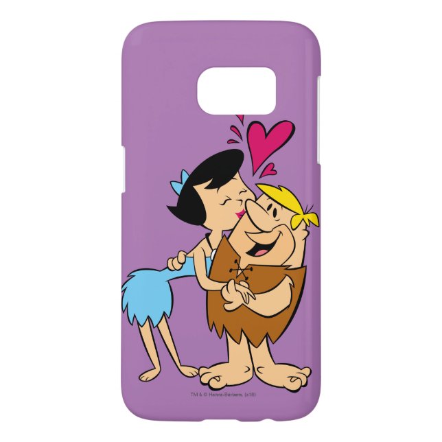 The Flintstones | Betty Kissing Barney Case-Mate Samsung Galaxy Case (Back)