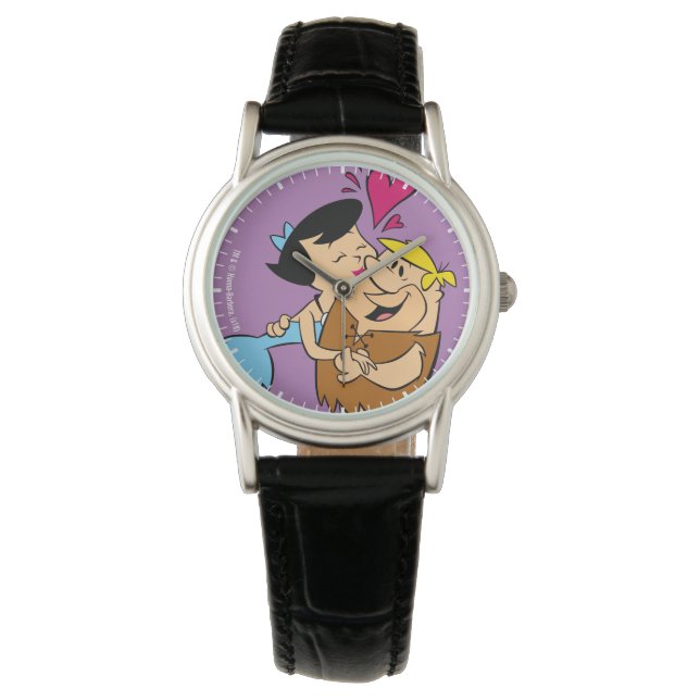The Flintstones | Betty Kissing Barney Watch (Front)