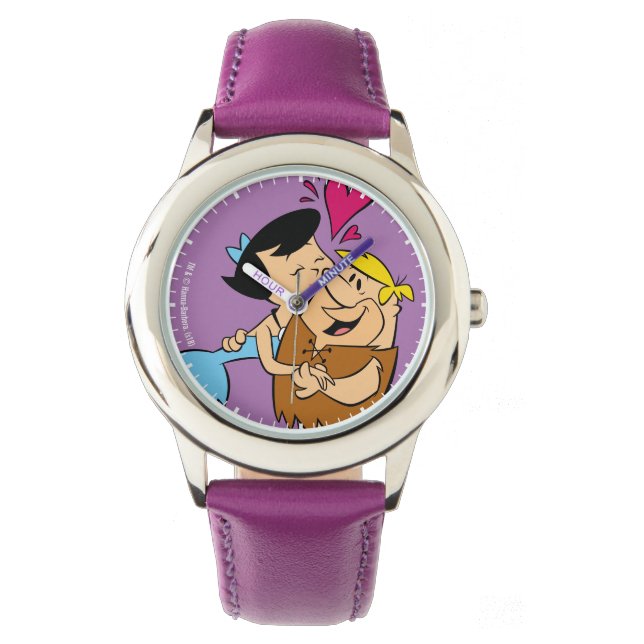 The Flintstones | Betty Kissing Barney Watch (Front)