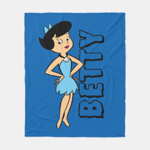 The Flintstones   Betty Rubble Fleece Blanket