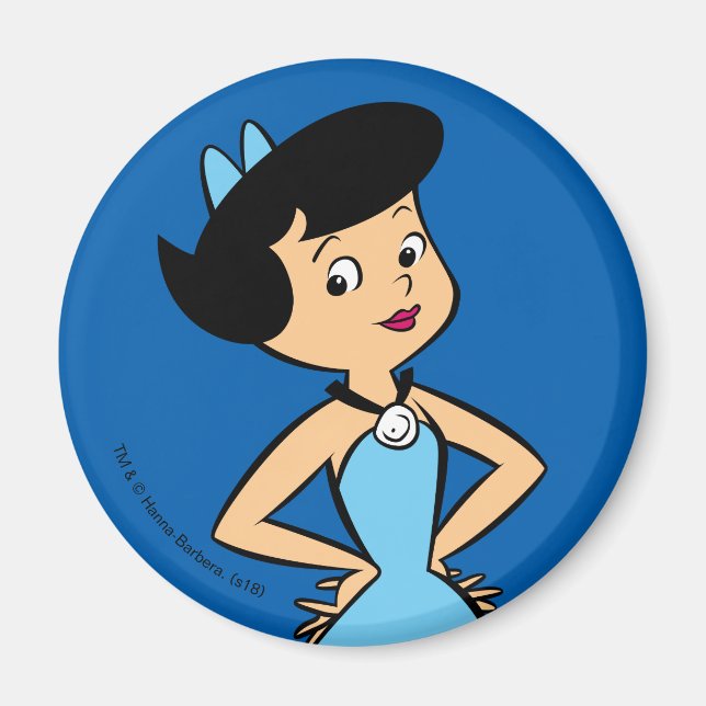The Flintstones | Betty Rubble Magnet (Front)