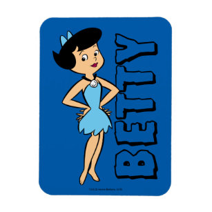 The Flintstones   Betty Rubble Magnet