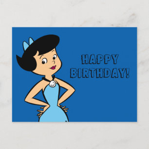 The Flintstones   Betty Rubble Postcard