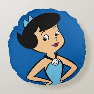 The Flintstones   Betty Rubble Round Cushion