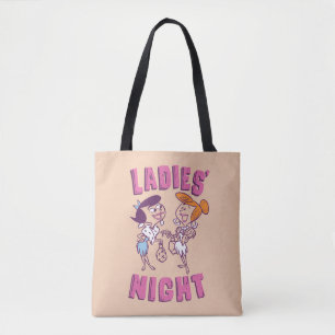 The Flintstones   Betty & Wilma - Ladies' Night Tote Bag