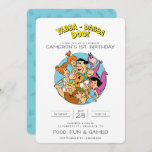 The Flintstones Birthday Invitation<br><div class="desc">Invite all your family and friends to your child's Birthday with these cute Flintstones Birthday invitations. Personalise by adding all your party details!</div>