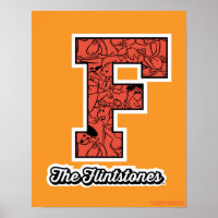 The Flintstones | Collegiate Style Monogram