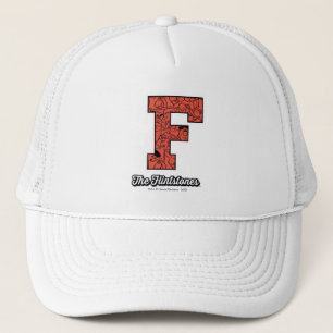 The Flintstones Collegiate Style Monogram Trucker Hat