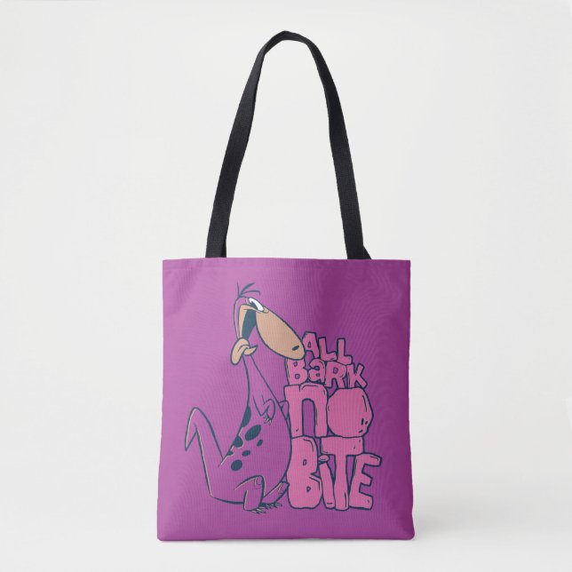 The Flintstones | Dino - All Bark No Bite Tote Bag (Front)