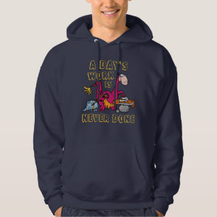 The Flintstones   Dino Cleaning House Hoodie