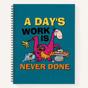 The Flintstones   Dino Cleaning House Notebook