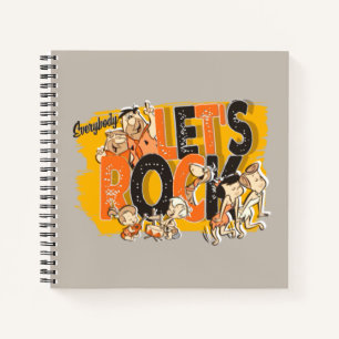 The Flintstones   Everybody Let's Rock Notebook