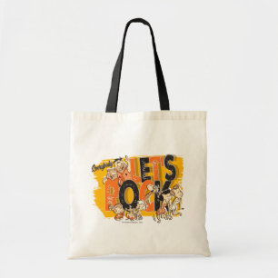 The Flintstones   Everybody Let's Rock Tote Bag