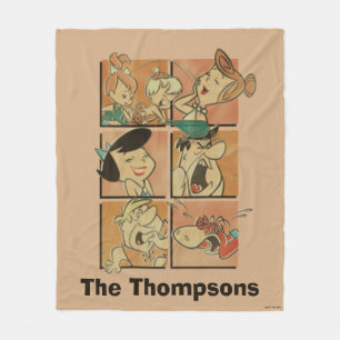 The Flintstones   Flintstones & Rubbles Comic Fleece Blanket