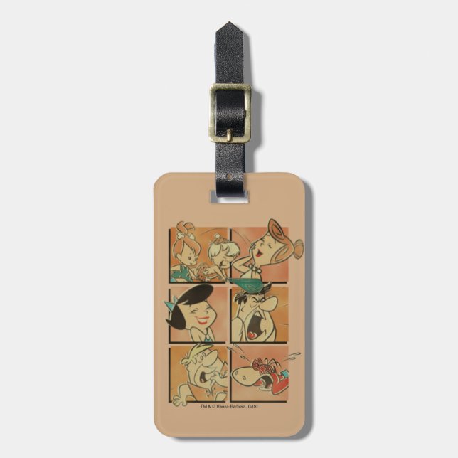 The Flintstones | Flintstones & Rubbles Comic Luggage Tag (Front Vertical)