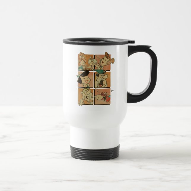 The Flintstones | Flintstones & Rubbles Comic Travel Mug (Right)
