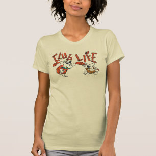 The Flintstones Fred & Barney - Club Life T-Shirt