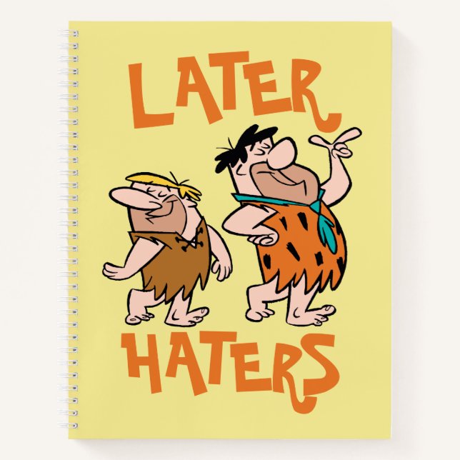 The Flintstones | Fred & Barney - Later Haters Notebook (Front)