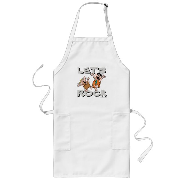 The Flintstones | Fred & Barney - Let's Rock Long Apron (Front)