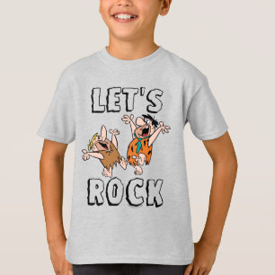 The Flintstones   Fred & Barney - Let's Rock T-Shirt