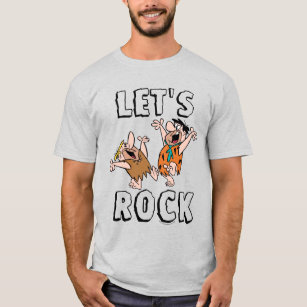 The Flintstones   Fred & Barney - Let's Rock T-Shirt