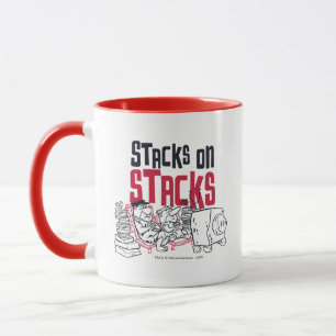 The Flintstones   Fred & Barney - Stacks on Stacks Mug