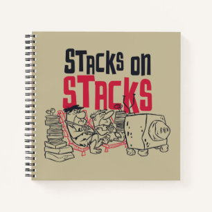 The Flintstones   Fred & Barney - Stacks on Stacks Notebook