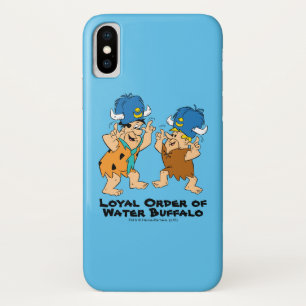 The Flintstones   Fred & Barney Water Buffaloes iPhone X Case