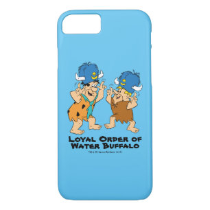 The Flintstones   Fred & Barney Water Buffaloes iPhone 8/7 Case