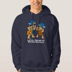 The Flintstones Fred & Barney Water Buffaloes Hoodie