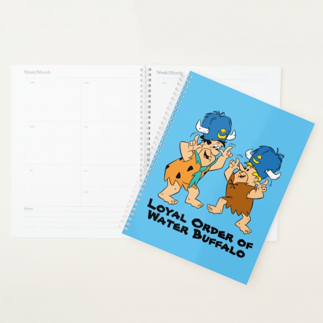 The Flintstones | Fred & Barney Water Buffaloes Planner (Display)