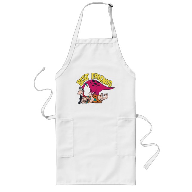 The Flintstones | Fred & Dino - Best Friends Long Apron (Front)