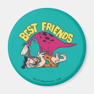 The Flintstones Fred & Dino - Best Friends Magnet