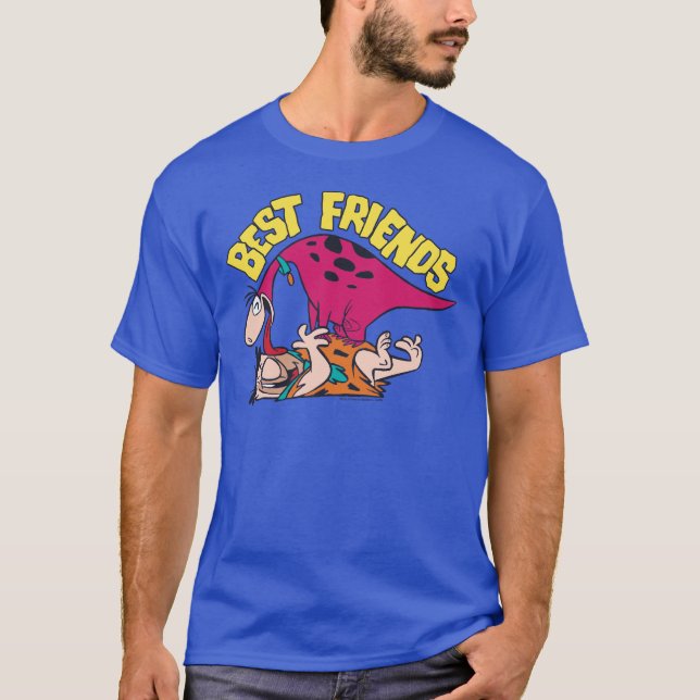 The Flintstones | Fred & Dino - Best Friends T-Shirt (Front)