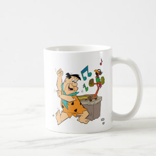 The Flintstones   Fred Flintstone Dancing Coffee Mug