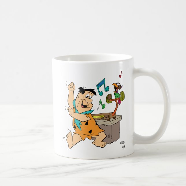 The Flintstones | Fred Flintstone Dancing Coffee Mug (Right)