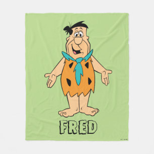 The Flintstones Fred Flintstone Fleece Blanket
