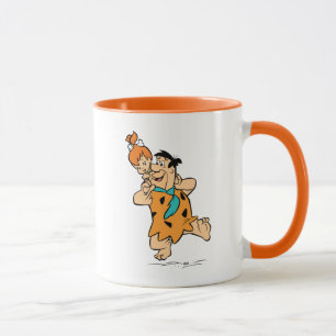 The Flintstones Fred & Pebbles Flintstone Mug