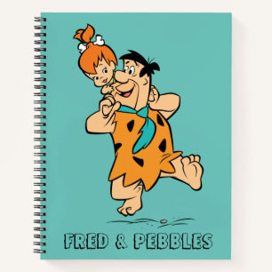 The Flintstones Fred & Pebbles Flintstone Notebook