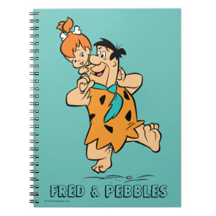 The Flintstones Fred & Pebbles Flintstone Notebook