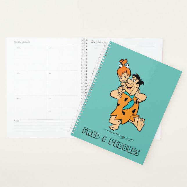 The Flintstones | Fred & Pebbles Flintstone Planner (Display)