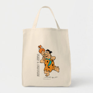 The Flintstones   Fred & Pebbles Flintstone Tote Bag