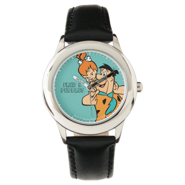 The Flintstones | Fred & Pebbles Flintstone Watch (Front)