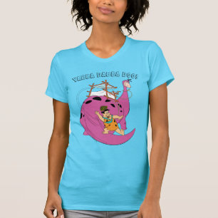 The Flintstones Fred Sliding Down Tail T-Shirt