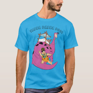 The Flintstones   Fred Sliding Down Tail T-Shirt