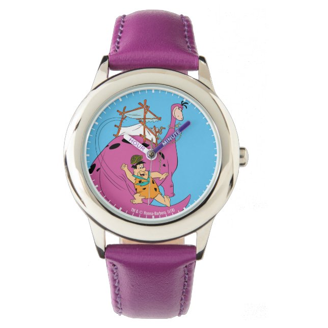 The Flintstones | Fred Sliding Down Tail Watch (Front)