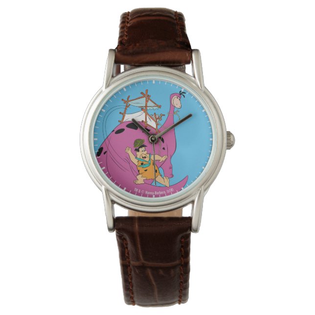 The Flintstones | Fred Sliding Down Tail Watch (Front)